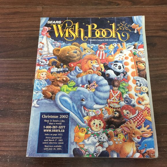 2002 Sears Christmas Wishbook Catalog Canada - Picture 1 of 12